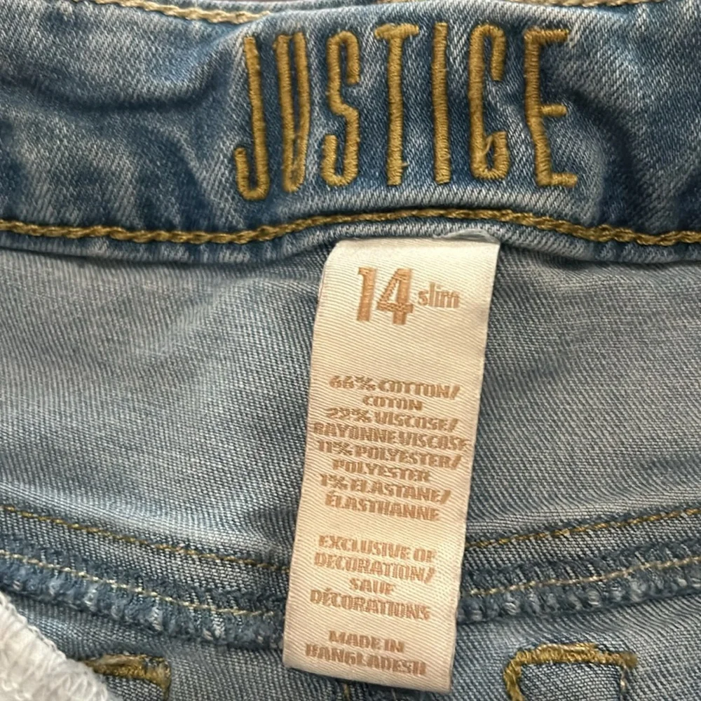 Girl’s Justice Medium Wash Jean Shorts
